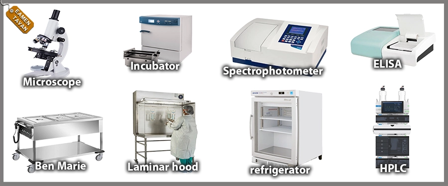 نمونه دستگاههای ازمایشگاهی